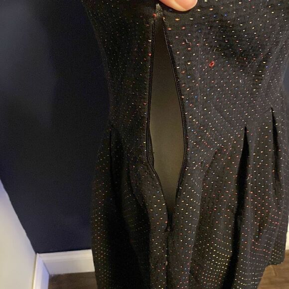 𝅺jack By BB Dakota Rainbow Polka Dot Dress With Side Zip - Picture 5 of 6